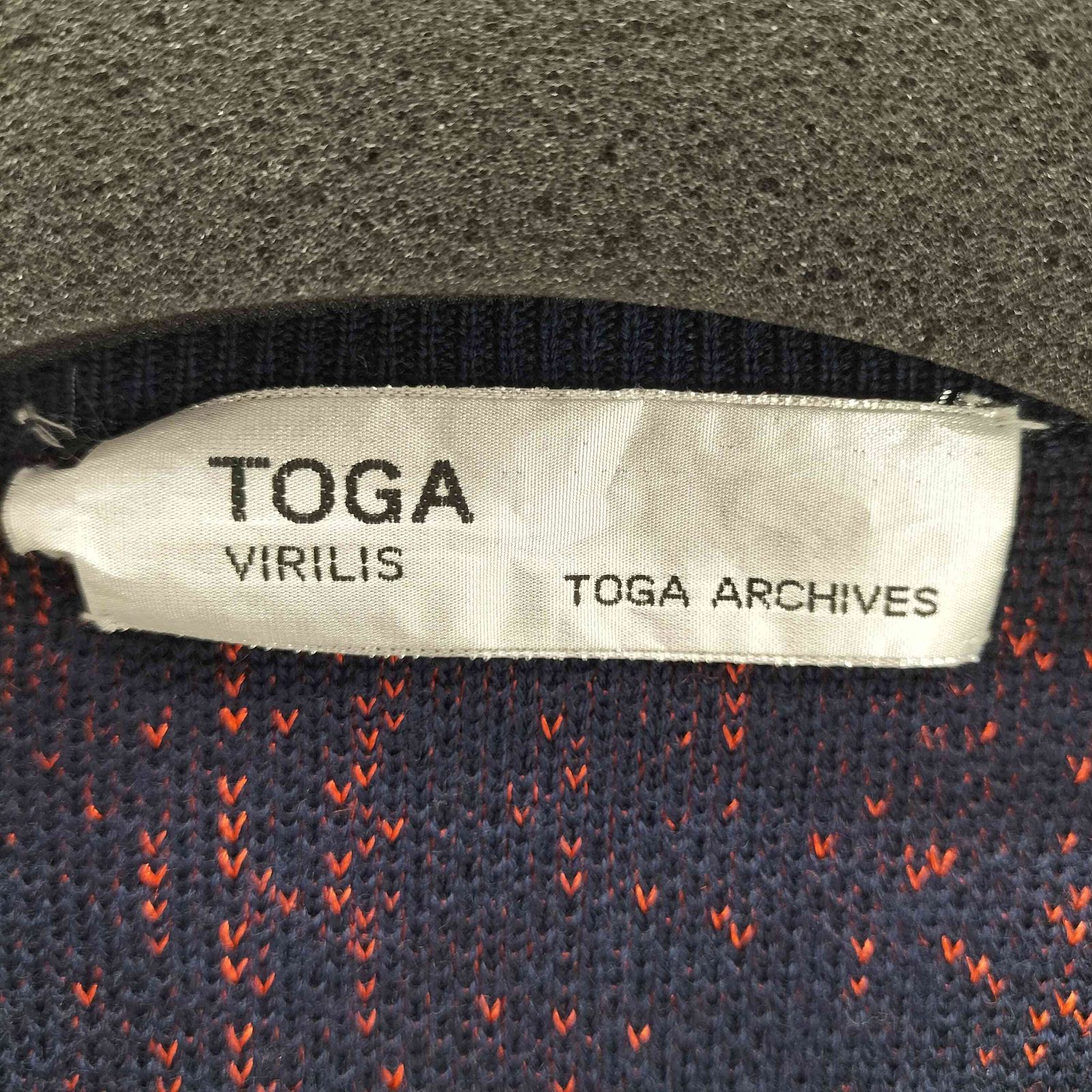 トーガビリリース TOGA VIRILIS TOGA ARCHIVES WOOL JACQUARD KNIT