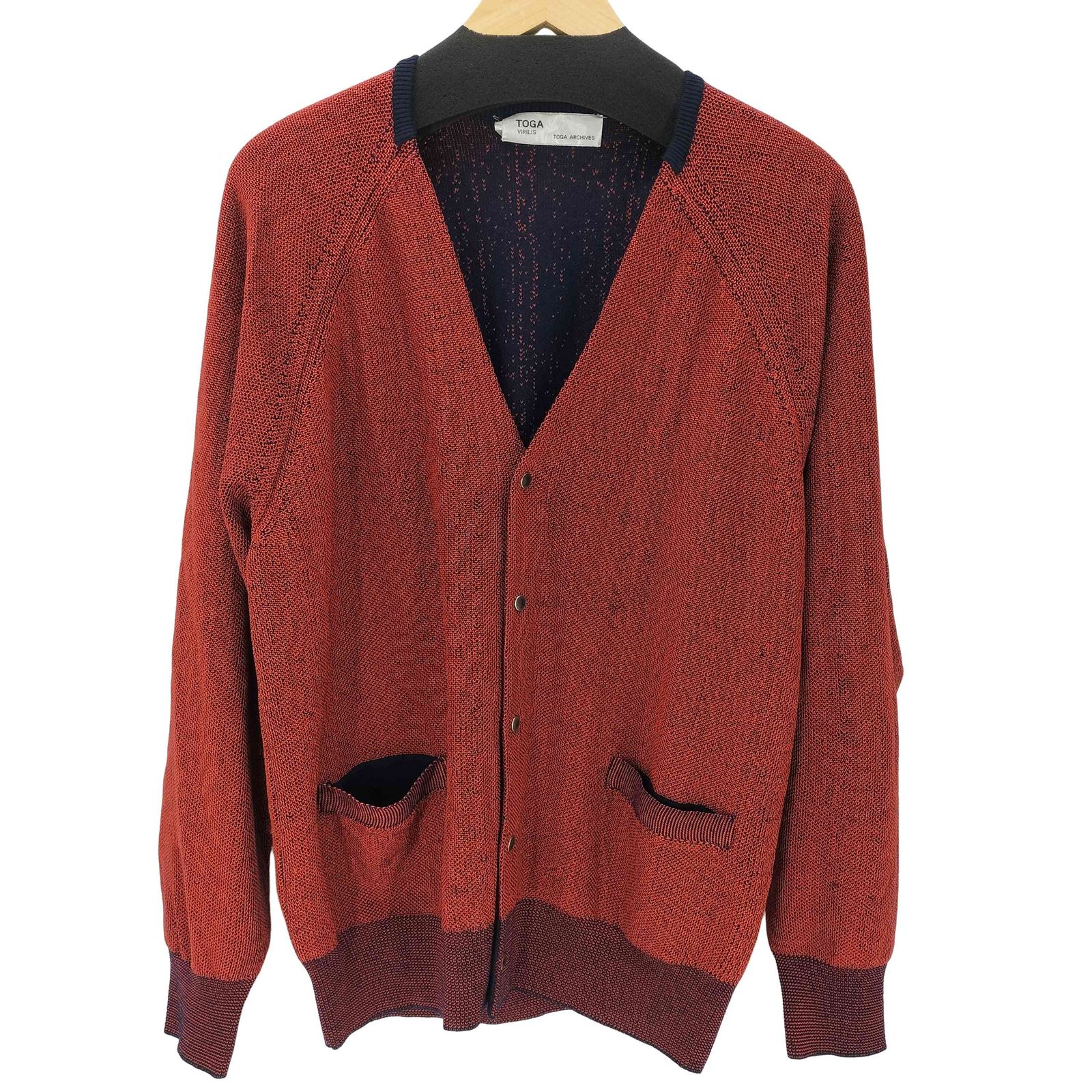 TOGA VIRILIS TOGA ARCHIVES カーディガン トーガビリリース TOGA VIRILIS TOGA ARCHIVES WOOL JACQUARD KNIT