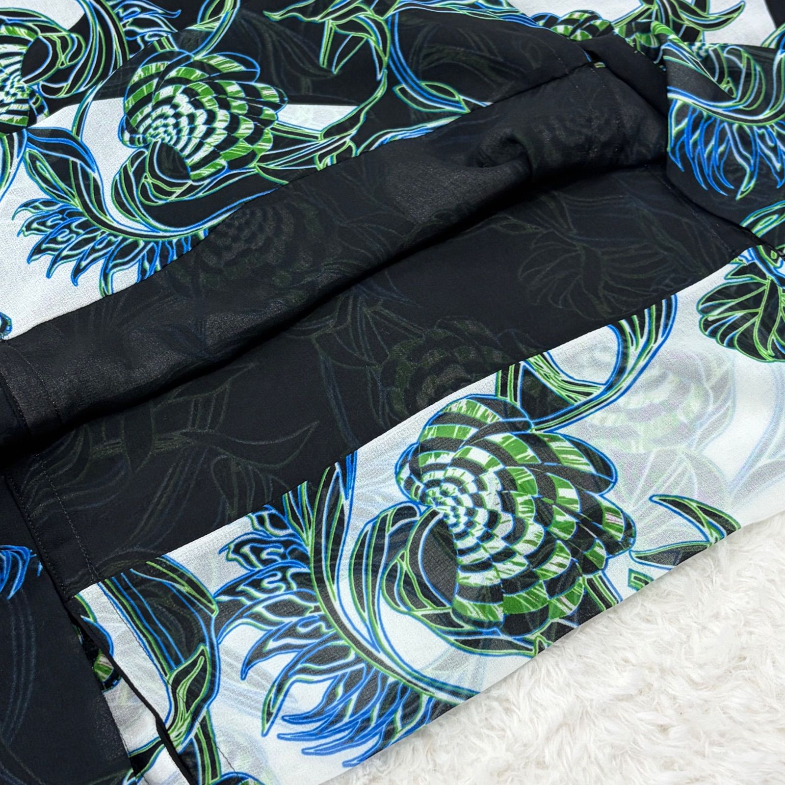 イタリア製 Just Cavalli ジャストカヴァリ ノースリーブ ワンピース