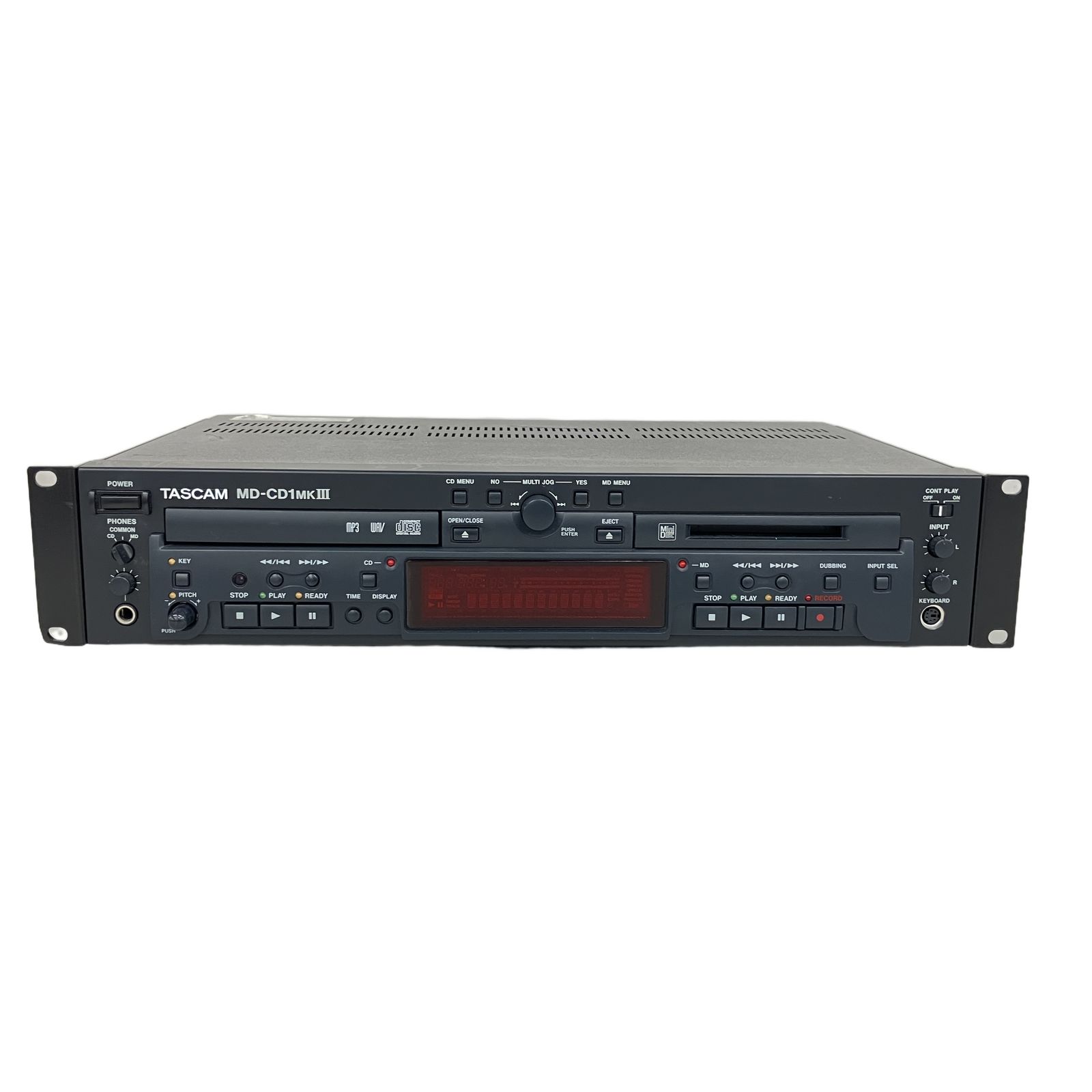 TASCAM タスカム MD-CD1MK3 MD CD デッキ オーディオ 音響機材 中古 K11328571