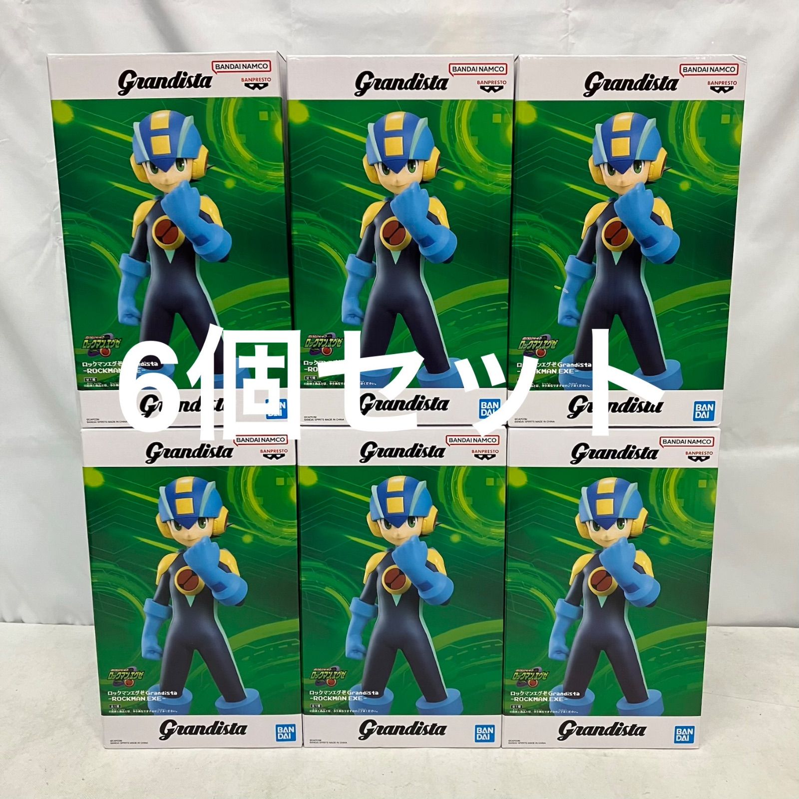 未開封 ロックマン Grandista ロックマンエグゼ フィギュア 6個セット