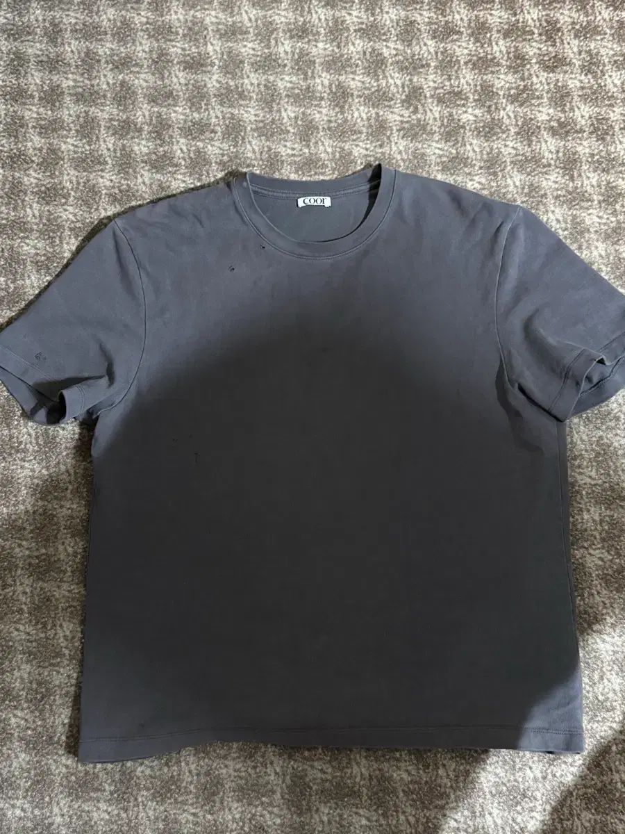 クアー ダメージド クロップド 半袖T XL