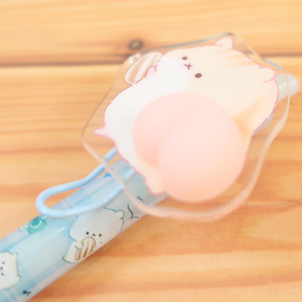 メール便】シャープペンもちもちおしりシャープ はむはむハムちゃん