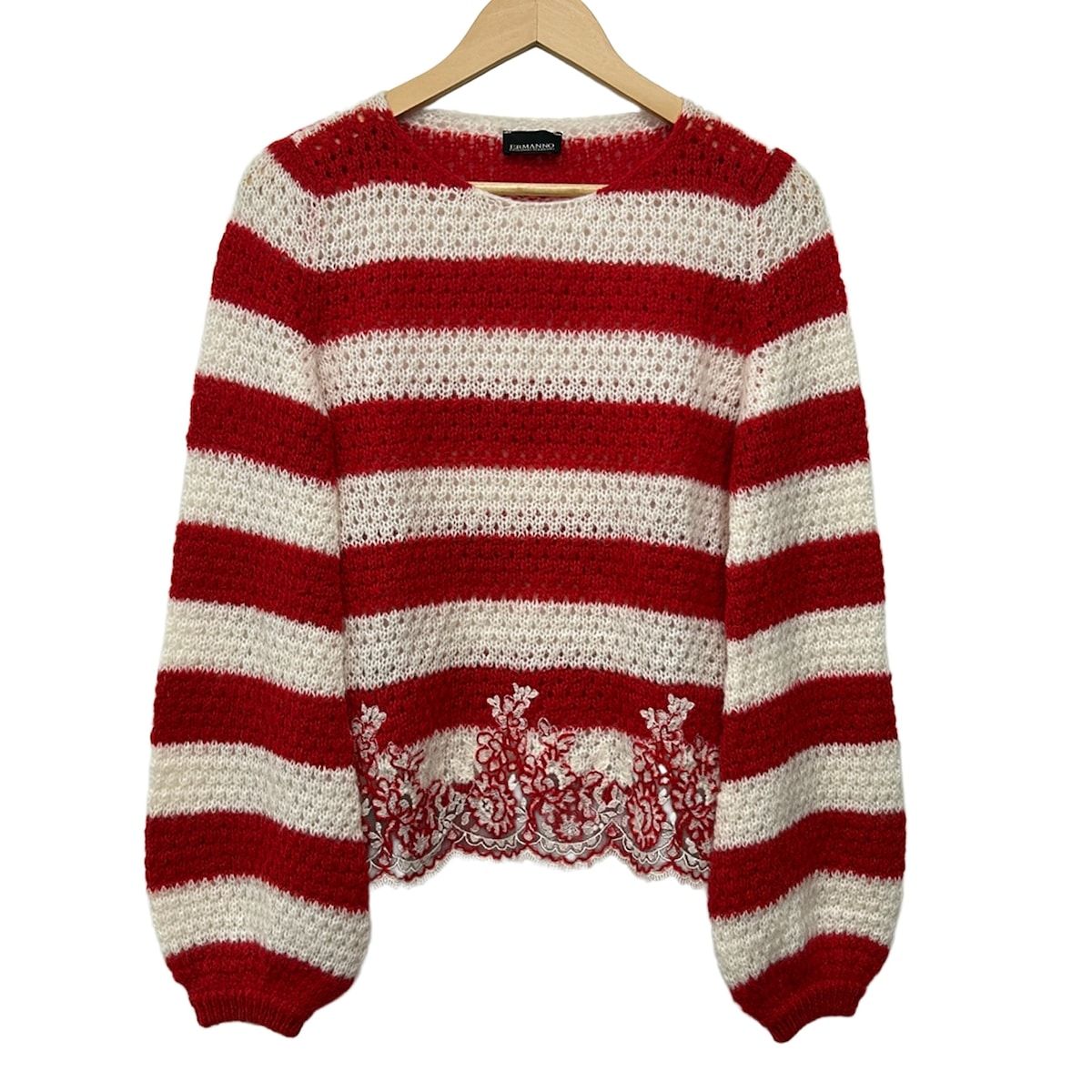 ERMANNO SCERVINO(エルマノシェルビーノ) 長袖セーター サイズ42 L