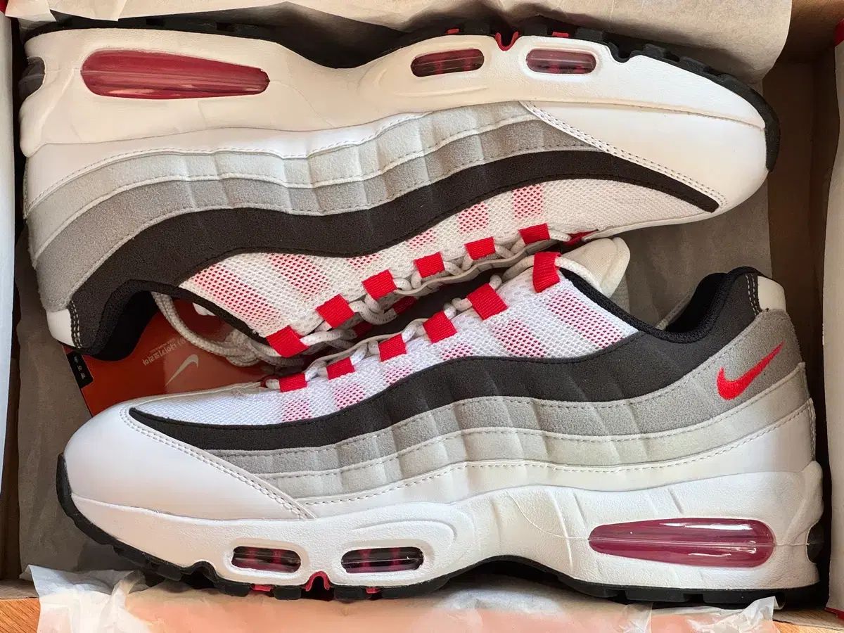 新品 NIKE ナイキ エア マックス 95 BIG BUBBLE TEENFRESH Comet Red (280)
