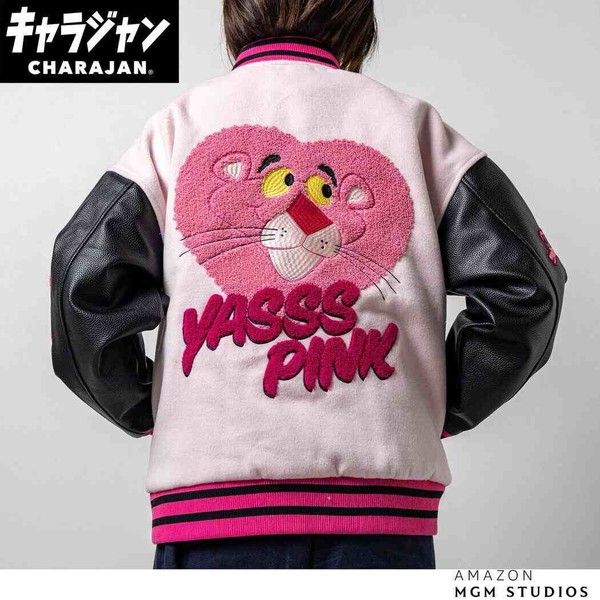 ピンクパンサー レディスファッション スタジャン ブラックピンクパンサー 3Lサイズ キャラクター