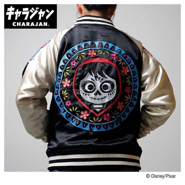 リメンバーミー メンズファッション スカジャン L スカルミュージック キャラクター