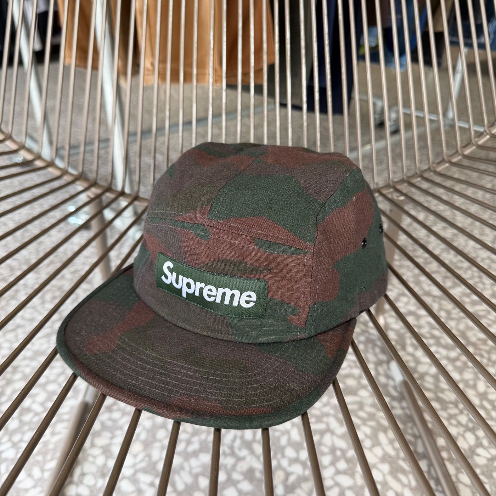[ Archive アーカイブ Y2K ] Supreme / 10’s camp cap size Free シュプリーム　ボックスロゴ　キャンプキャップ　迷彩　ストリート　ユニセックス オールシーズン　通年