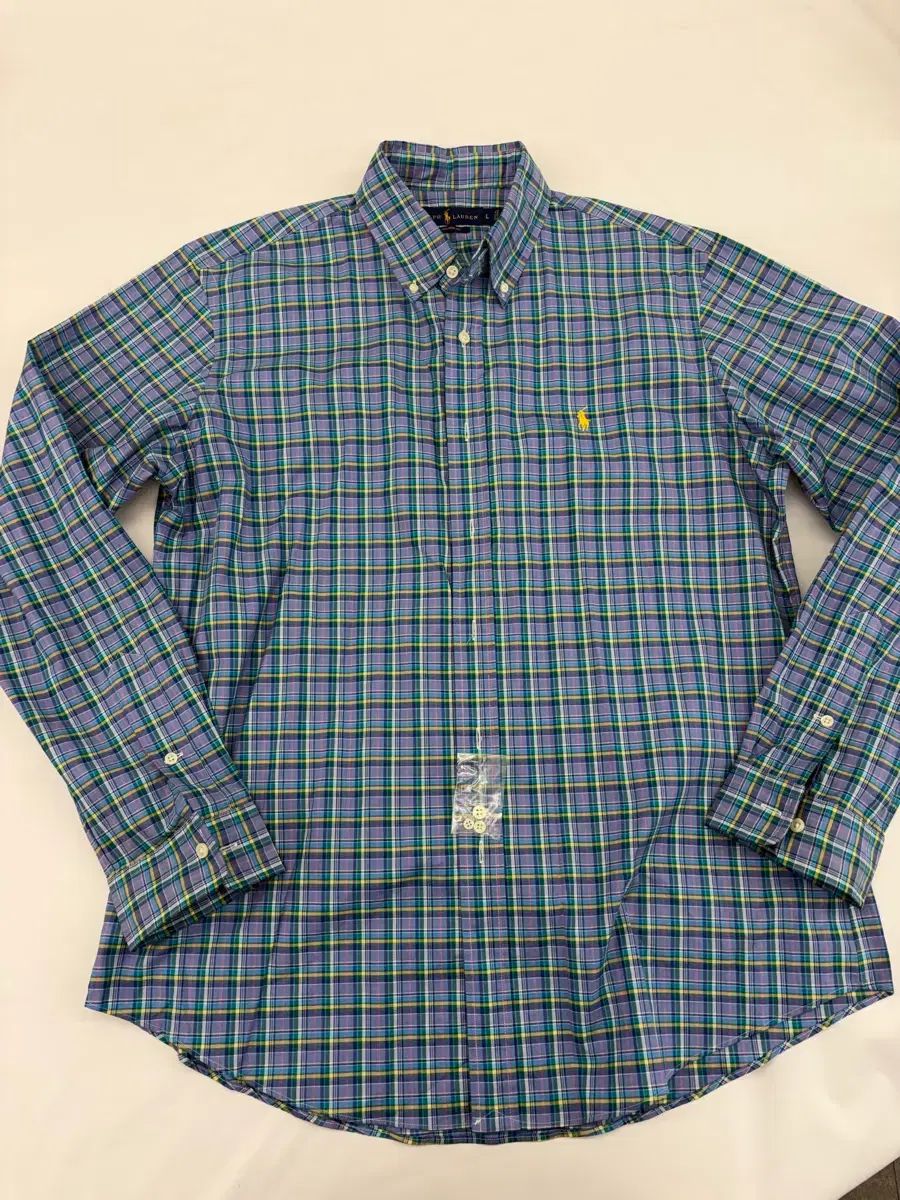 L-XL ポロラルフローレン CHECK シャツ