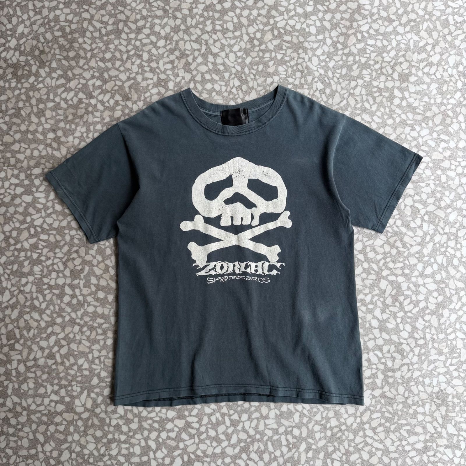 Archive アーカイブ Y2K ] ZORLAC / 90's usa製 skull design T-shirt