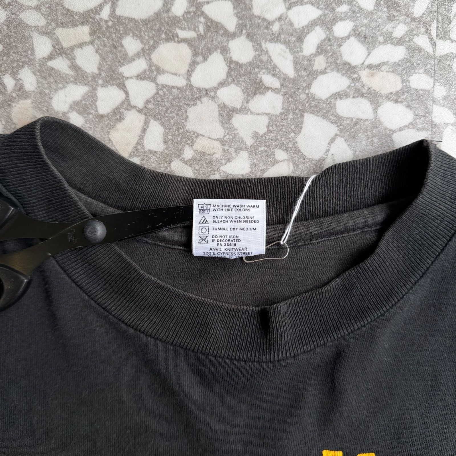 [ Archive アーカイブ Y2K ] anvil / 90’s usa製 sidewalk surfer ls Tee サイドウォーク・サーファー アメリカ製　ラットフィンク　長袖Tシャツ　ストリート　 スケーター sk8