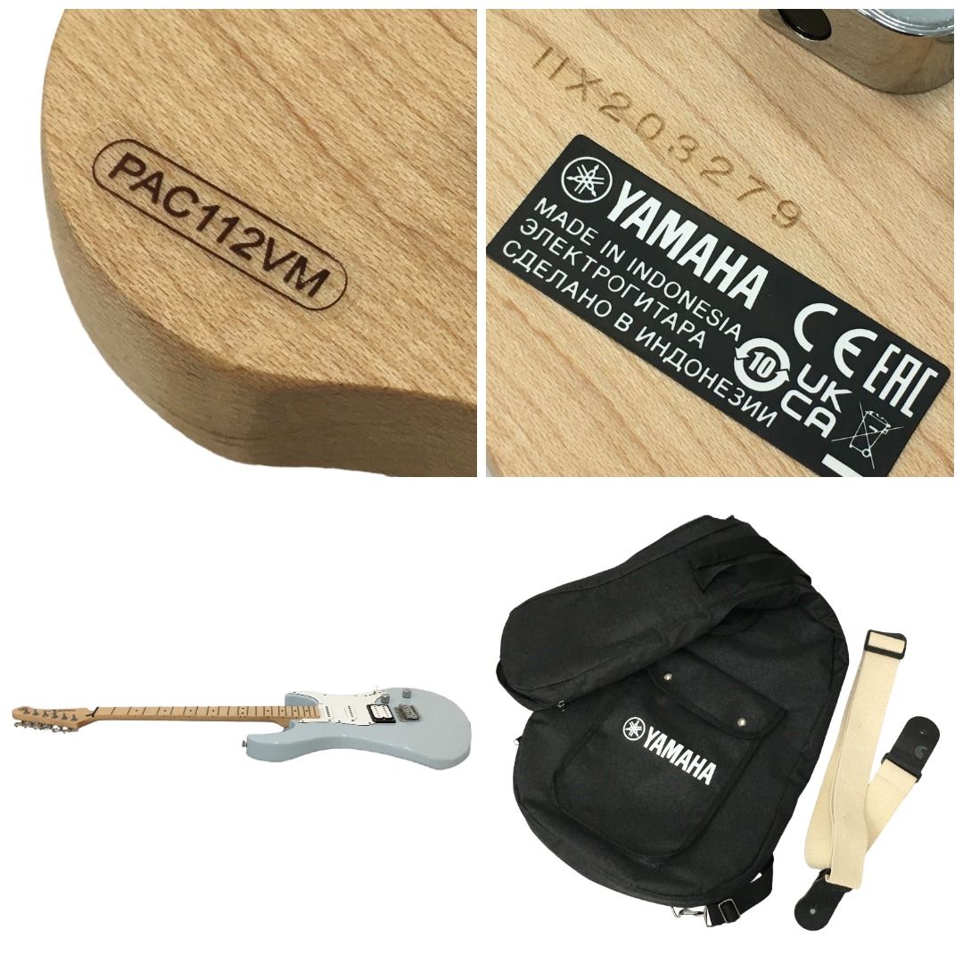 YAMAHA PACIFICA PAC112VM エレキギター ヤマハ ソフトケース付き 弦無