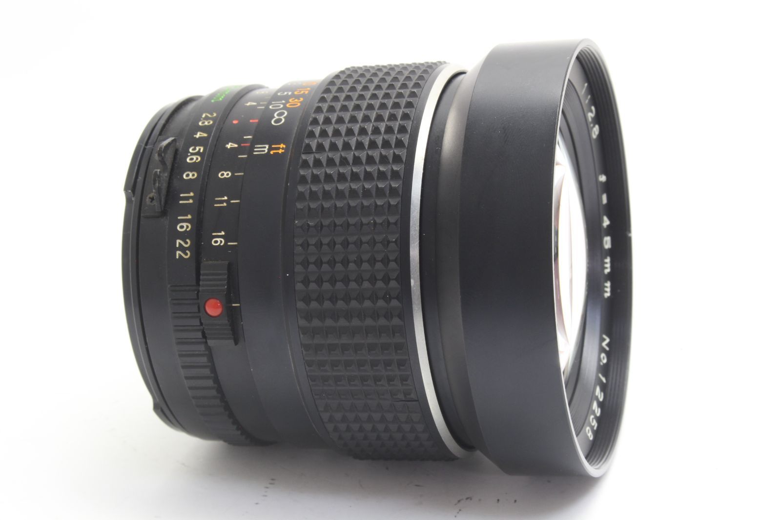 D (難あり) MAMIYA マミヤ SEKOR C 45mm F2.8 初期不良返品無料 6-21