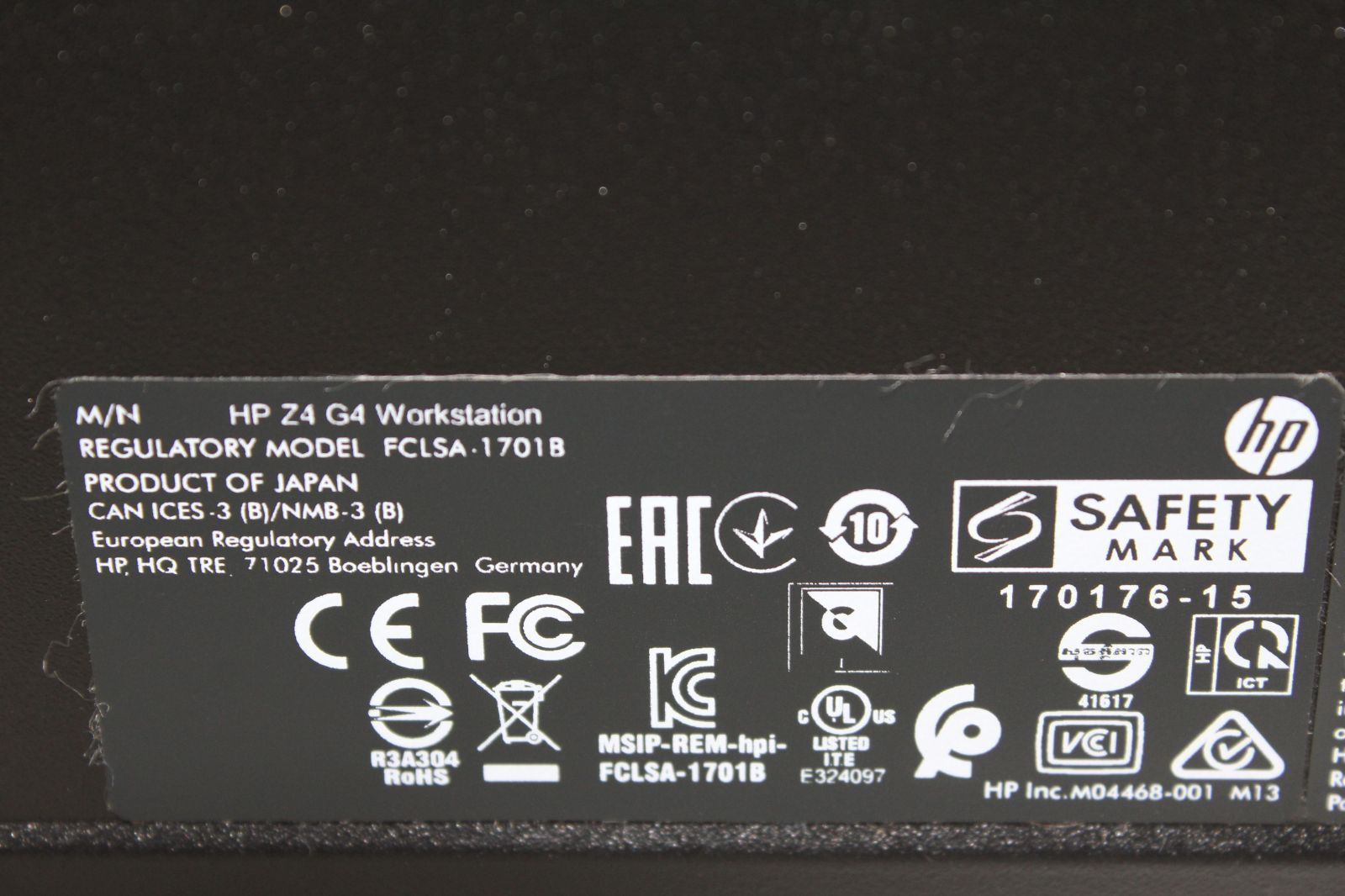 HP Z4 G4 Xeon RTX3060Ti SSD+HDD 32GB Cランク - メルカリ