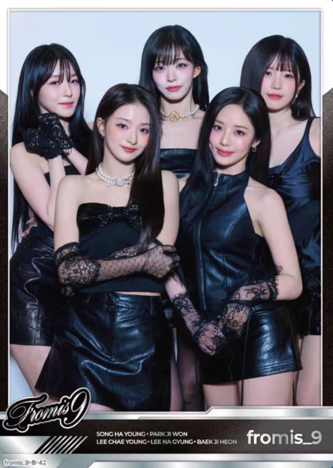 fromis_9(プロミスナイン・プミナ) テレカ 밈카 ファンボックス