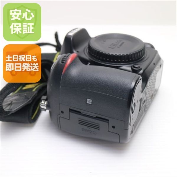 美品 D7200 ボディ ブラック 即日発送 一眼レフ Nikon 本体 土日祝発送OK 06000