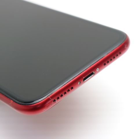 美品 SIMフリー iPhoneXR 64GB レッド RED スマホ 白ロム 即日発送