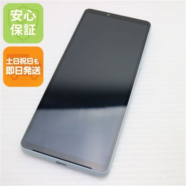 新品同様 SIMフリー Xperia 10 VI ブルー スマホ SONY 即日発送 土日祝発送OK 06000