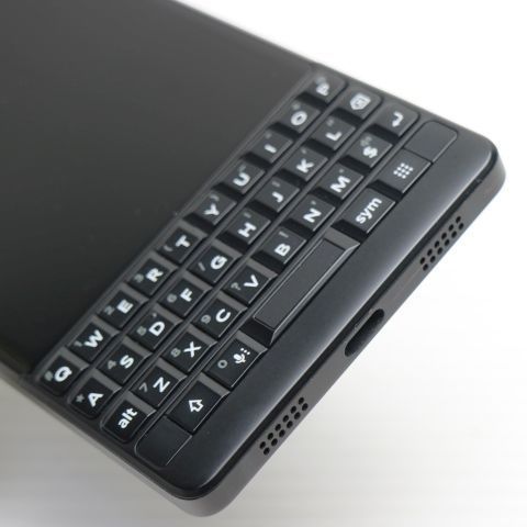新品同様 BlackBerry KEY2 ブラック スマホ 本体 白ロム 土日祝発送OK