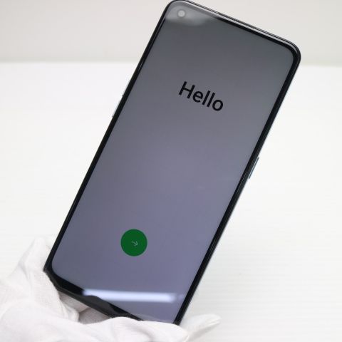 超美品 SIMフリー OPPO Reno5 A アイスブルー 本体 即日発送 土日祝