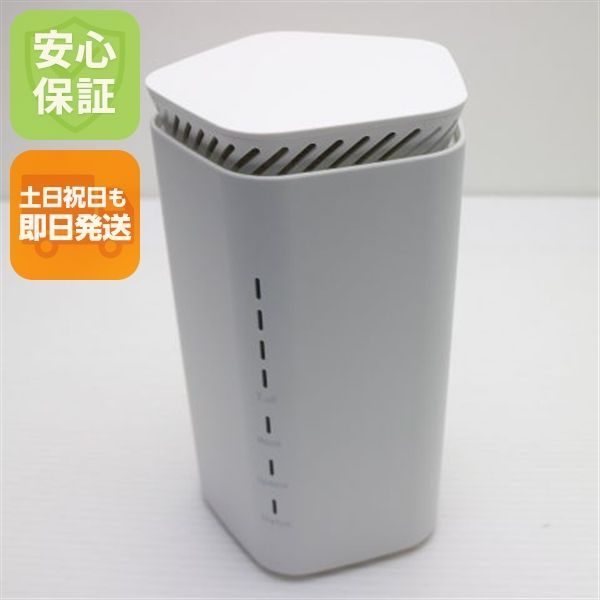 新品同様 Speed Wi-Fi HOME 5G L12 NAR02 ホワイト スマホ 白ロム 本体 即日発送 土日祝発送OK あすつく 06000