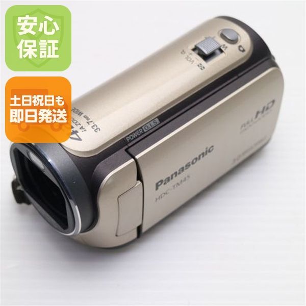 超美品 HDC-TM45 キャメルベージュ 即日発送 Panasonic デジタルビデオカメラ 本体 土日祝発送OK 06000 7,770円