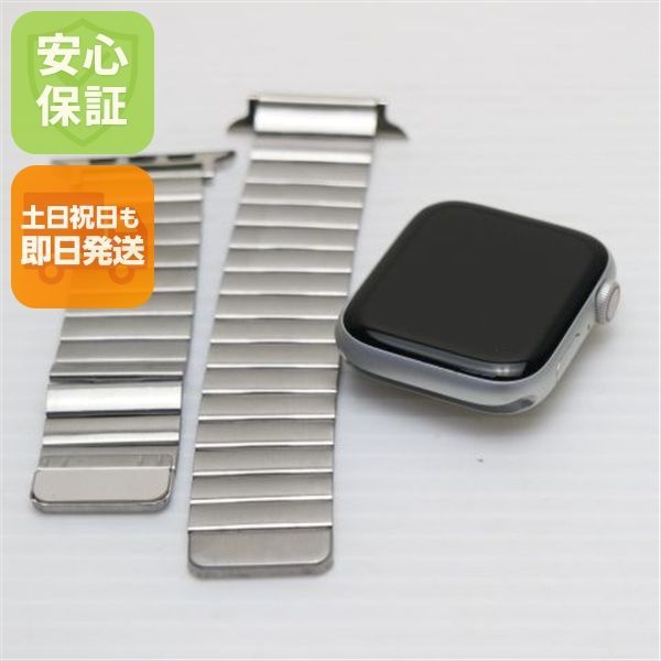 新品同様 Apple Watch series4 44mm GPS+Cellular セルラー シルバー 土日祝発送OK 06000