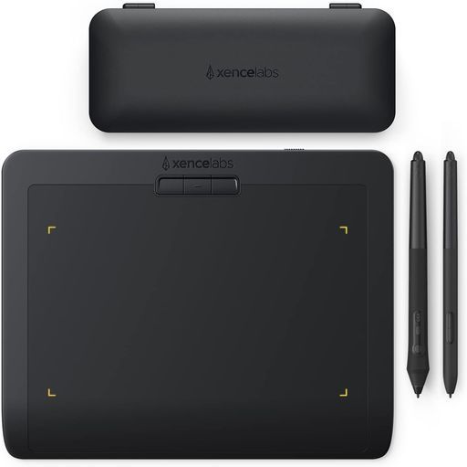 XENCELABSペンタブレットSmallスタンダード8インチポータブル式ワイヤレスサポート板タブレットデジタルアートパッド2種類のサイズのペン超薄型