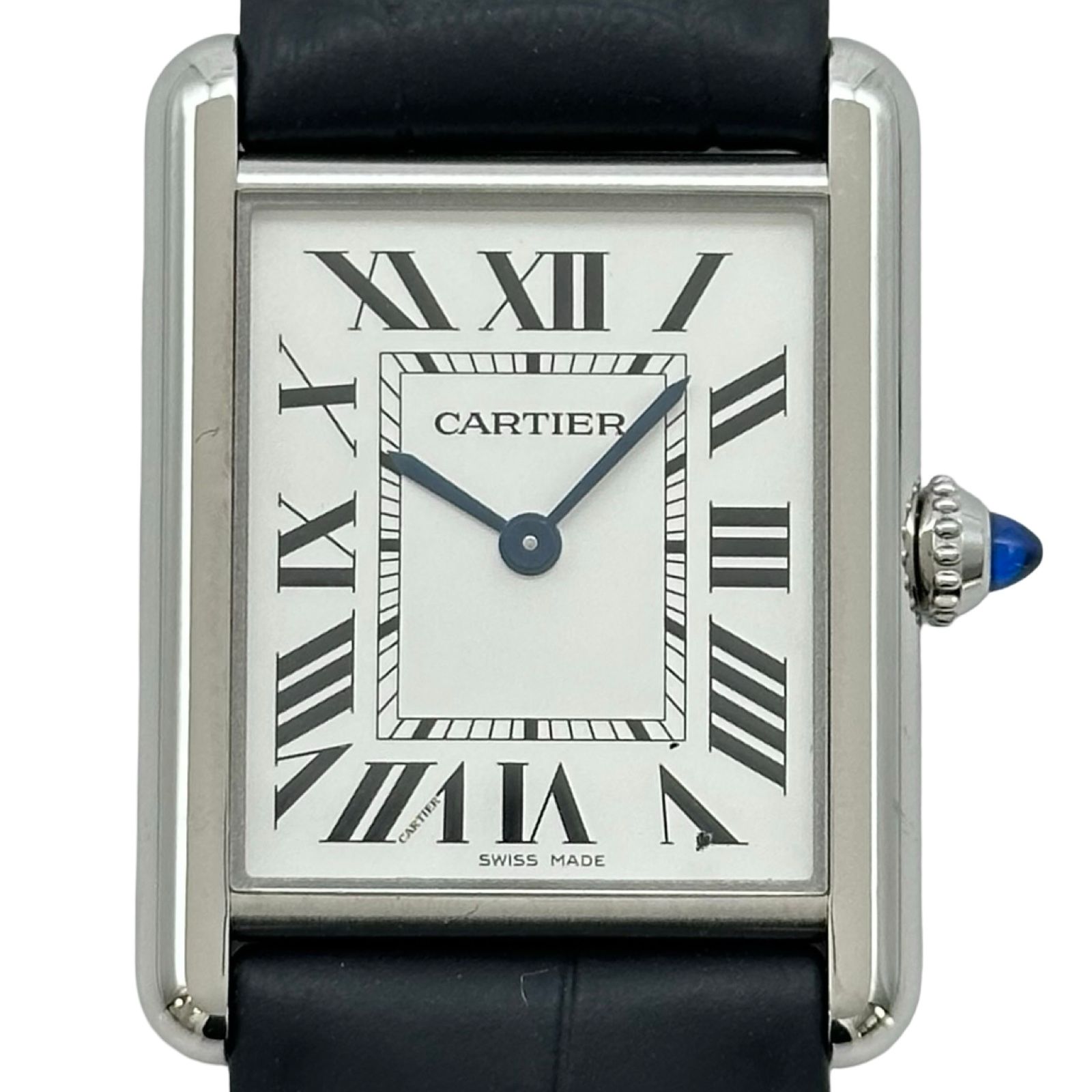 カルティエ Cartier タンク マスト LM WSTA0041 シルバー ステンレススチール クオーツ ユニセックス 腕時計