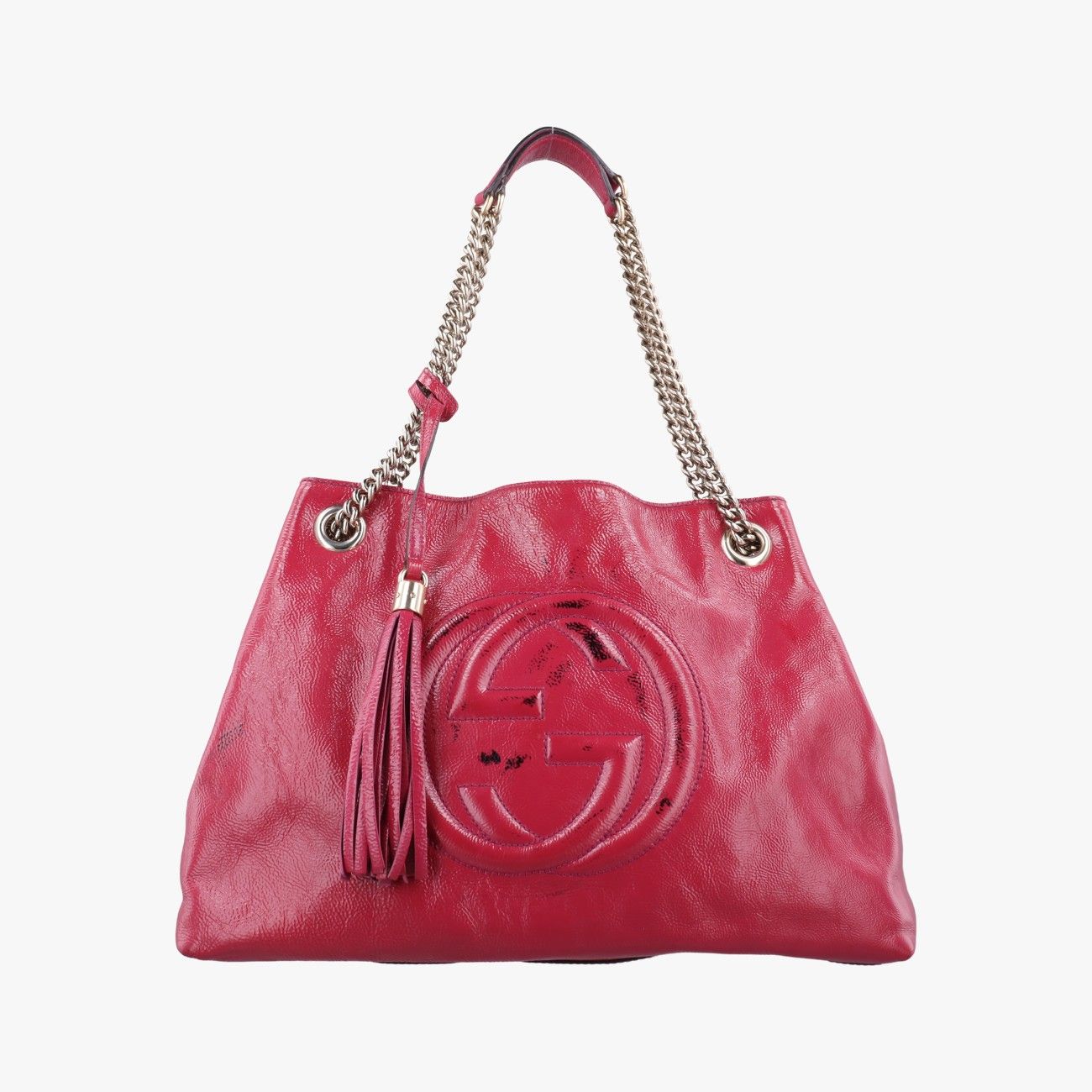 グッチGucciソーホー ローズレッド パテント 308982 A015787488