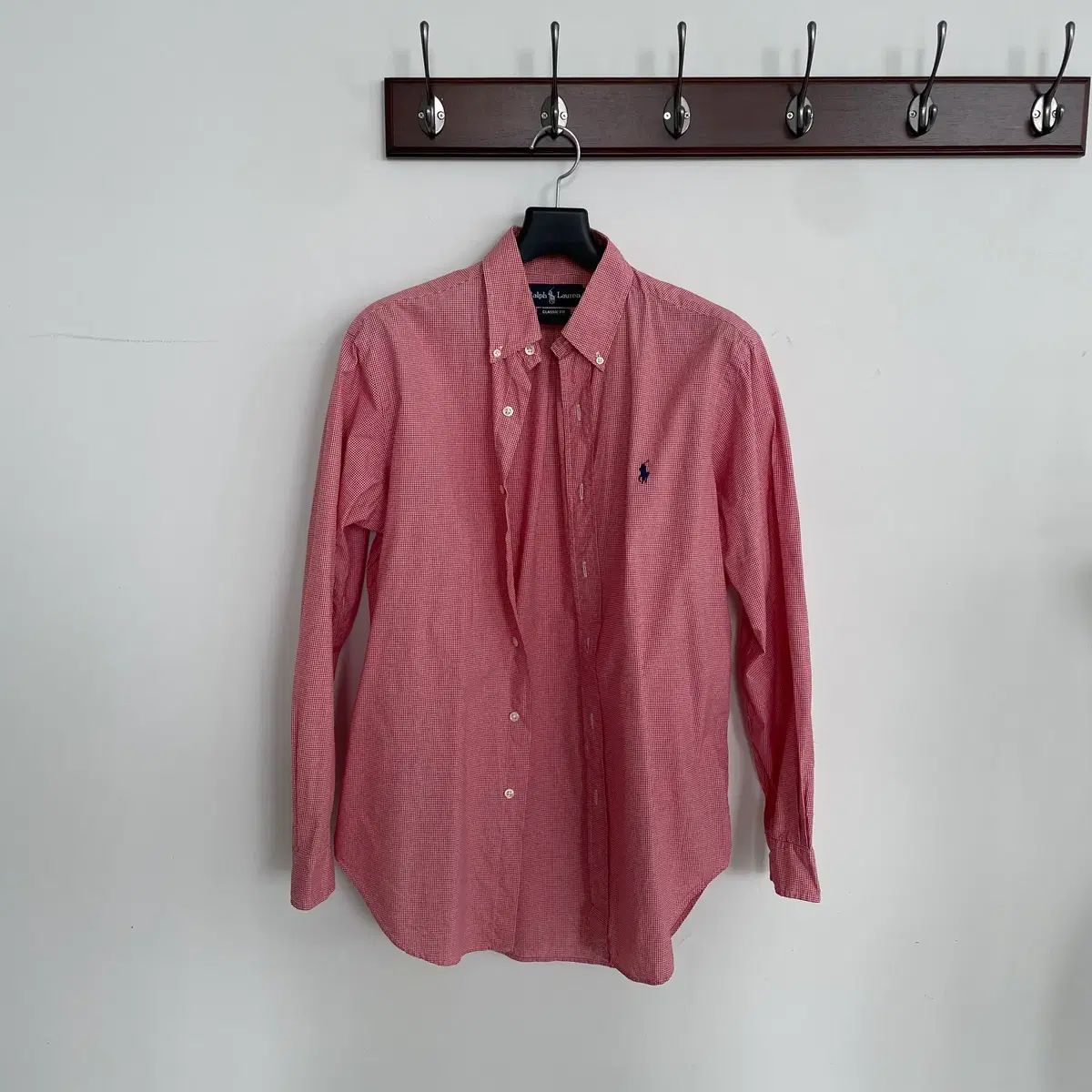 ポロラルフローレン レッド CHECK シャツ