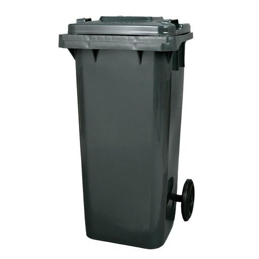 ダルトン(Dulton)プラスチックトラッシュカン120Lグレーゴミ箱のマスターピースふた付き大型屋外高さ940mm幅465mm奥行560mmPT12