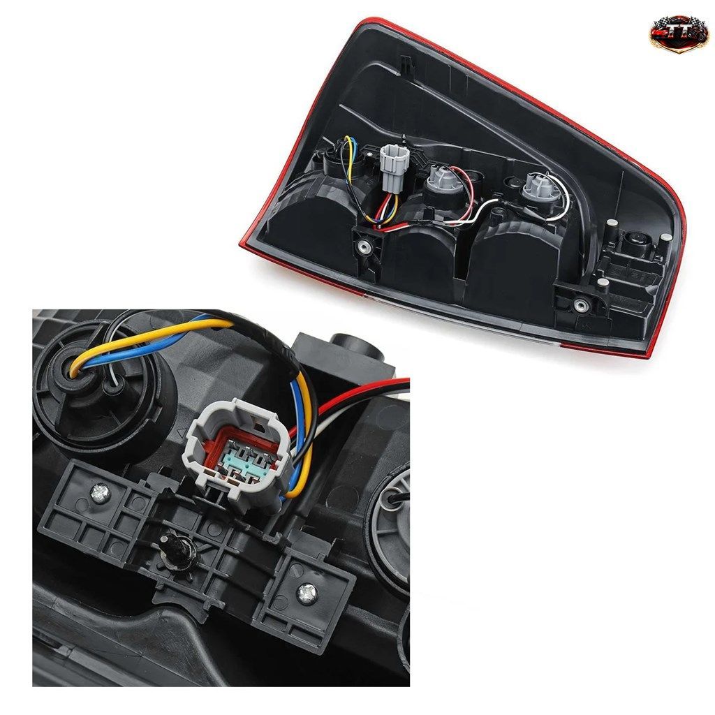 L08A-CAR リアテールライトランプ ブレーキシグナルランプ ハーネス付き 警告灯 日産ナバラ NP300 D23 2015-2019