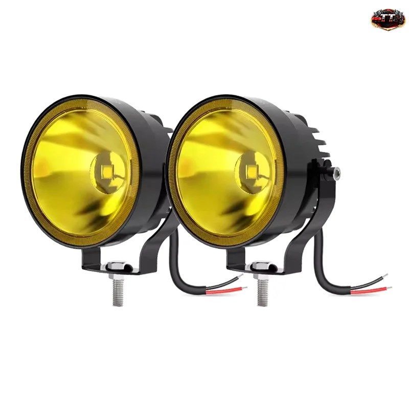 L08A-2個 4インチ LEDワークライト 4x4 オフロード 30W 14000LM スーパーホワイト ラウンドフォグライト オートバイ ATV ボート 8,125円