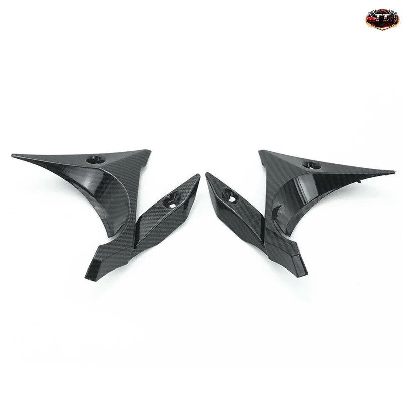L08A-カーボンファイバーパターンモーターサイクルアッパーサイドインナーフェアリングカウルフレームヤマハYZF-R1 2004 2005 2006 YZFR ME