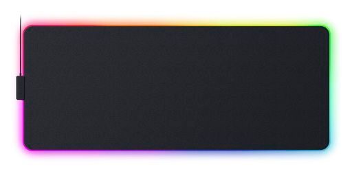 RazerレイザーStriderChromaゲーミングマウスパッドソフト&ハードのハイブリッド素材大きなサイズChromaRGBライティングカスタマイ
