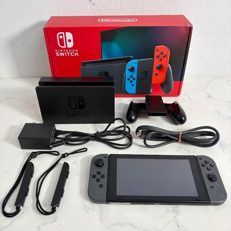 動作品 任天堂 NintendoSwitch HAC-001(-01) 初期化済 動作品/初期化済み】NintendoSwitch HAC-001 任天堂 箱付き スイッチ