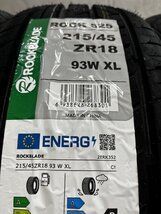 新品】2026年製 札幌発 交換作業可 ROCKBLADE ROCK525 215/45ZR18 93W 