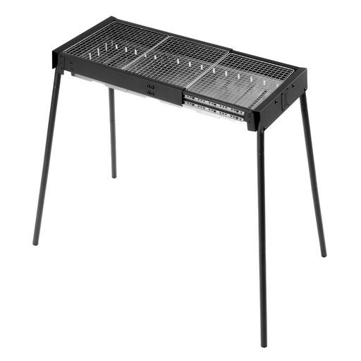 DOD(ディーオーディー)ノビールBBQグリル大型コンパクト収納2WAYファミリーキャンプ耐荷重20kgQ4-223-BK
