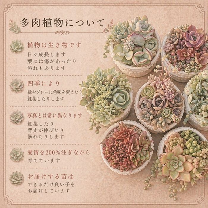 多肉植物 センペルビウム ダイアン Sempervivum Diane 寄せ植え 園芸