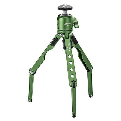 LeofotoMT-03mini+MBH-20ミニ三脚セット|卓上三脚/ミニ三脚|超軽量130g|3段階開脚角度|1/4インチネジ対応|コンパクト三脚