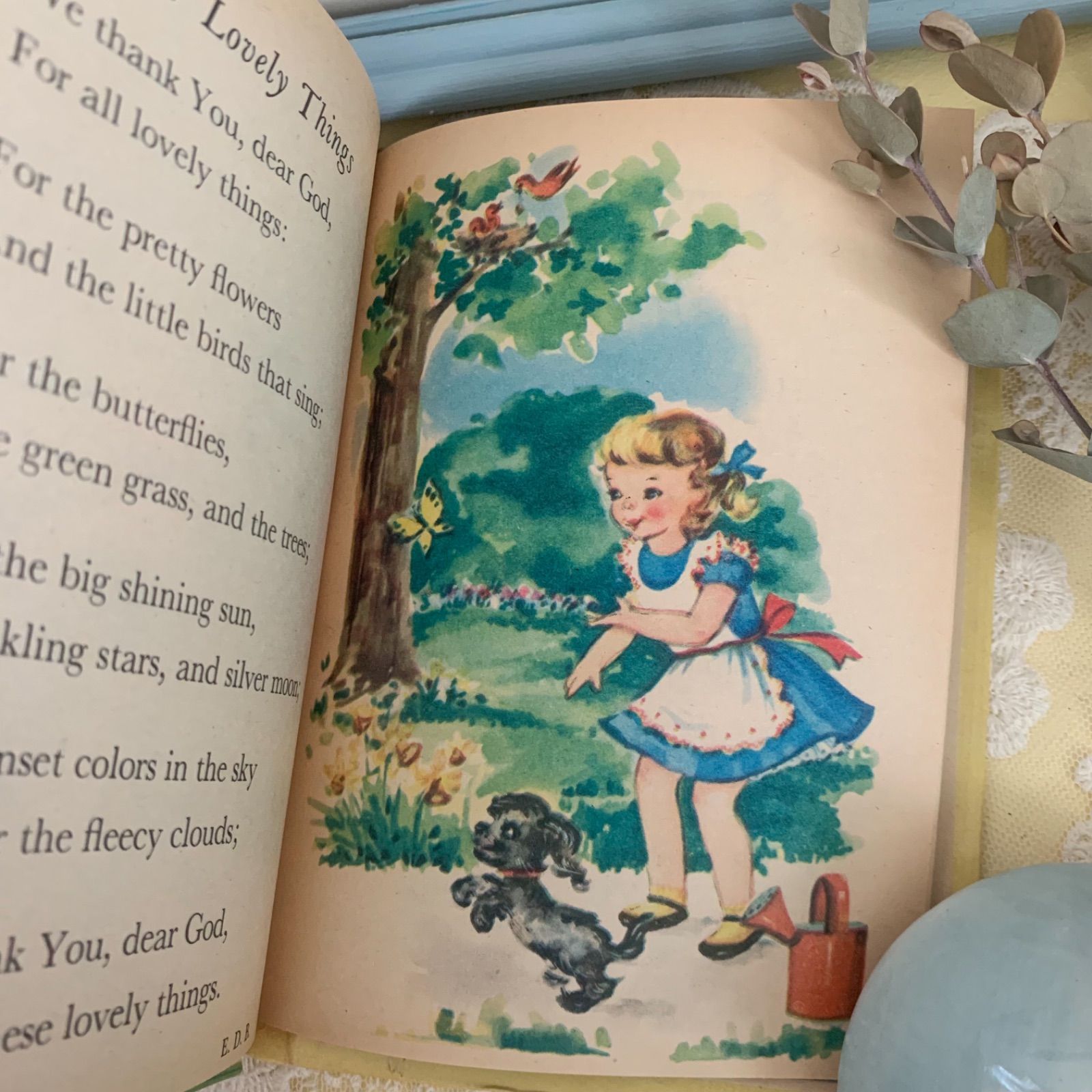 ヴィンテージ絵本 Rand McNally Junior Elf Book ジャンクジャーナル