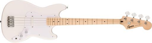 SquierbyFenderスクワイヤーエレキベースSquierSonicTMBroncoTMBassMapleFingerboardWhitePic