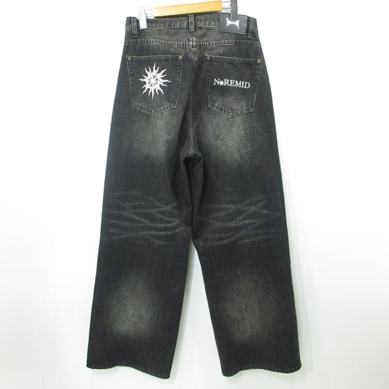 三重本店】 中古 NOREMID | ノーリミッド ボタンフライデニムパンツ