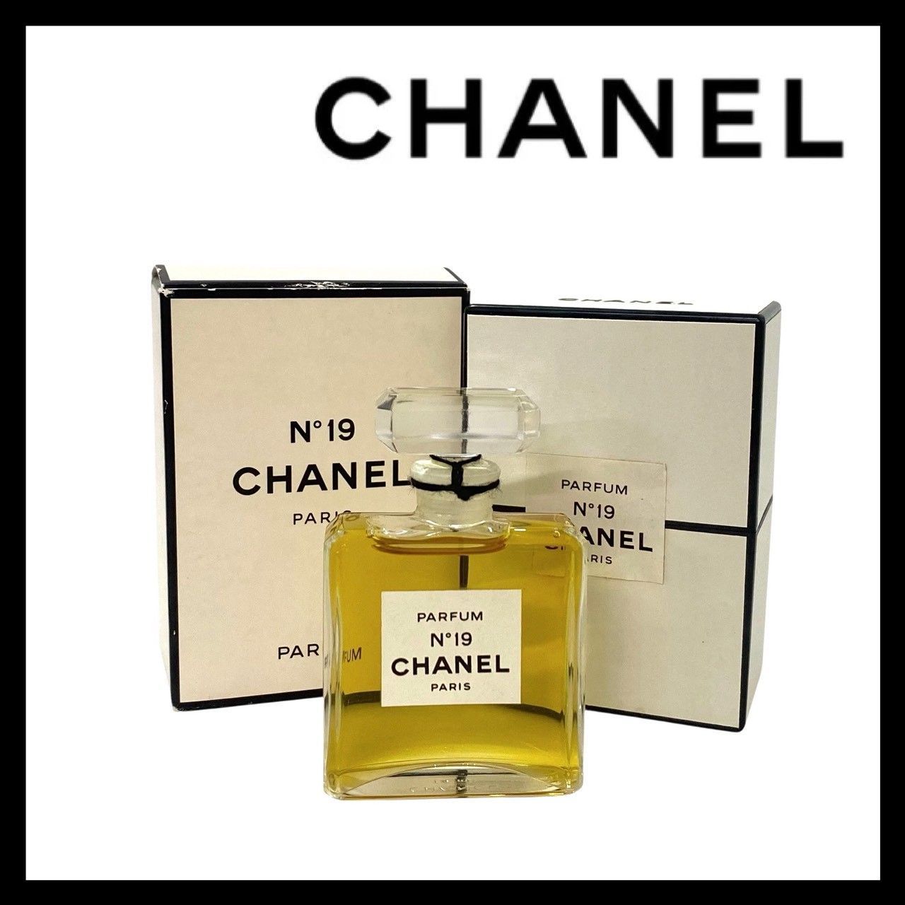 Y【CHANEL】No19 PARFUM/パルファム 14ml 未使用品 ミニボトル 香水/パヒューム/フレグランス シャネル (64174MK2)