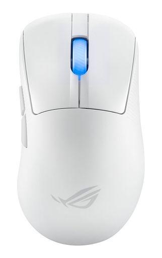 ASUSゲーミングマウスROGKerisIIAce/54g軽量設計/ワイヤレス/最大8000Hzポーリングレート/左右非対称エルゴノミクス形状/42K