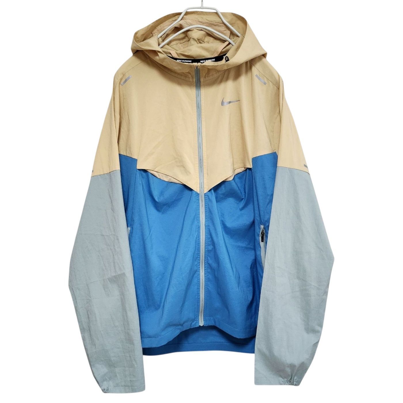 美品】ナイキ NIKE RUNNING ウィンドブレーカー ナイロンパーカー 