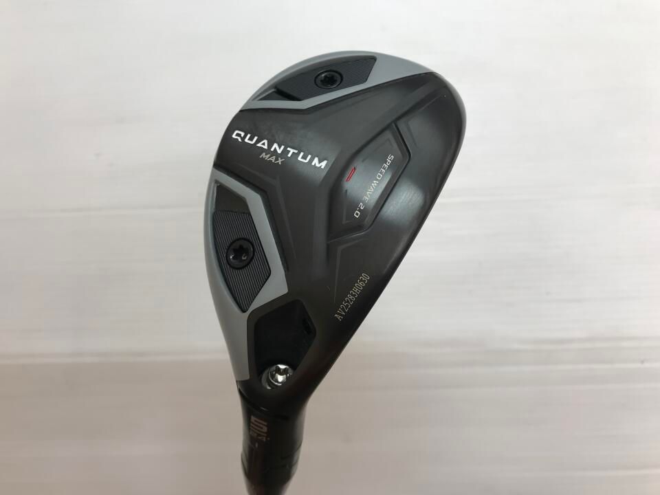 キャロウェイ　QUANTUM MAX　24度　ATHLEMAX 60 for Callaway　Sフレックス　ユーティリティ　中古　ゴルフドゥ！多摩ニュータウン店【最短即日発送】