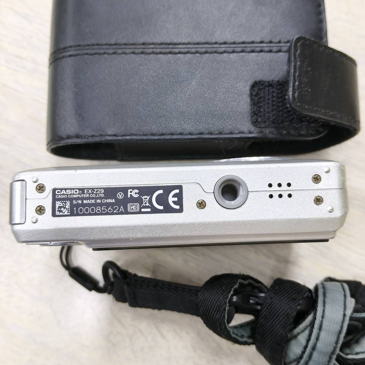 動作未確認 ジャンク】CASIO EXILIM 10.1MEGA PIXELS デジカメ 純正 