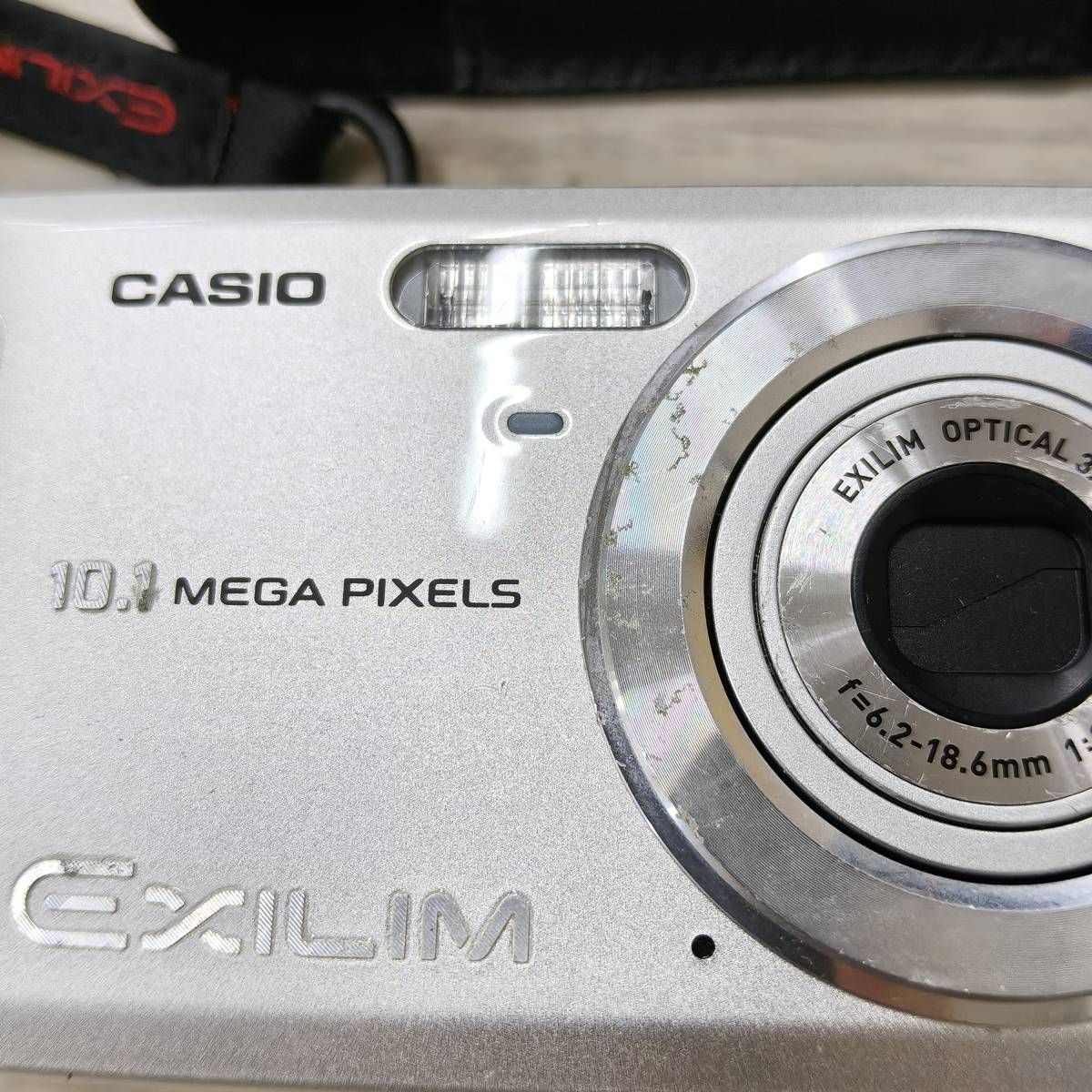 動作未確認 ジャンク】CASIO EXILIM 10.1MEGA PIXELS デジカメ 純正